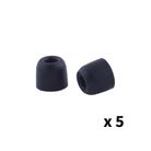 Embouts mousse Medium x5