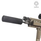 Manchon silencieux noir