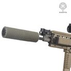 Manchon silencieux vert