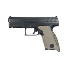 Grip Rubber sable CZ P10 compact 9mm medium backstrap